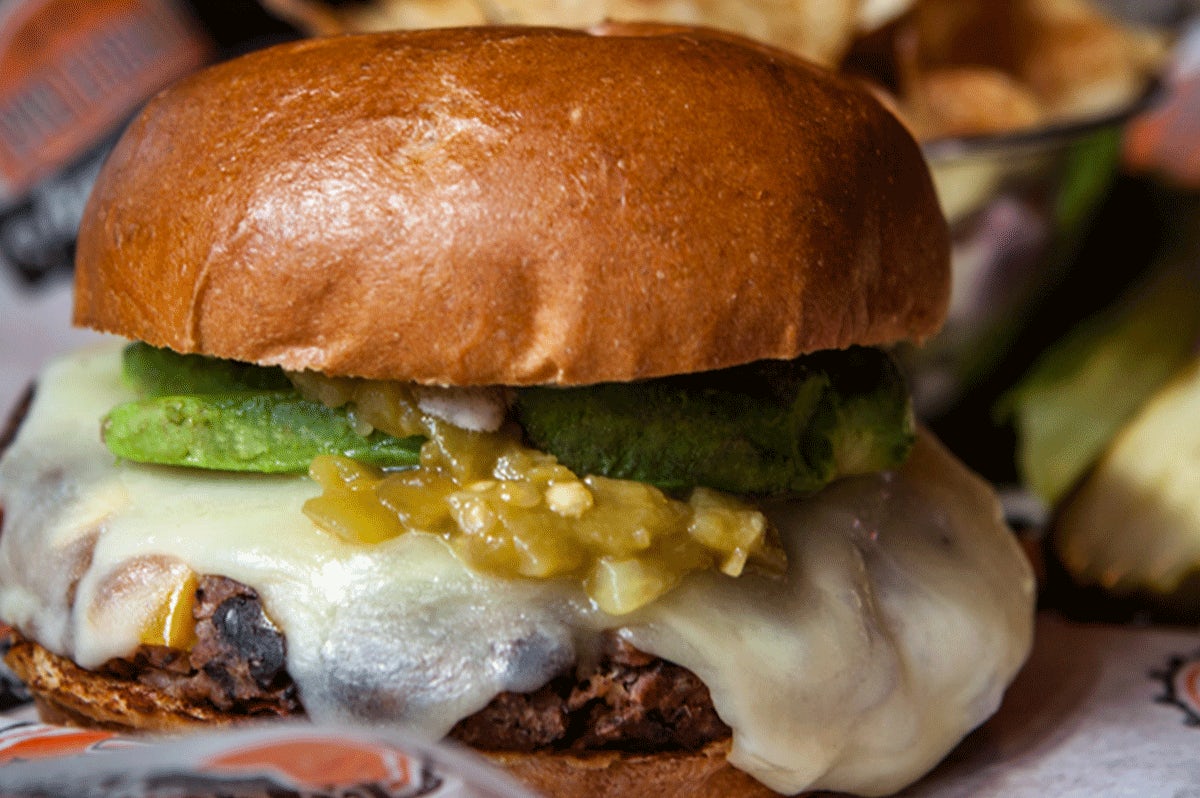 Order Cantina Black Bean Burger food online from Bad Daddy's Burger Bar store, Raleigh on bringmethat.com