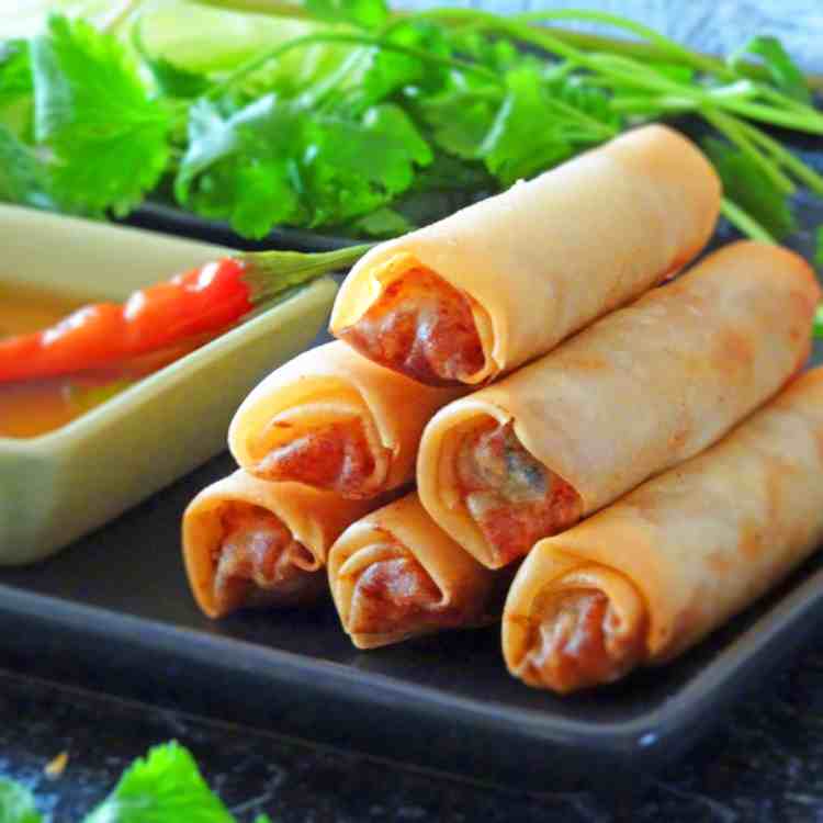 Order A1. Vietnamese Egg Rolls (3) food online from Pho Van Noodles & Grill store, Houston on bringmethat.com