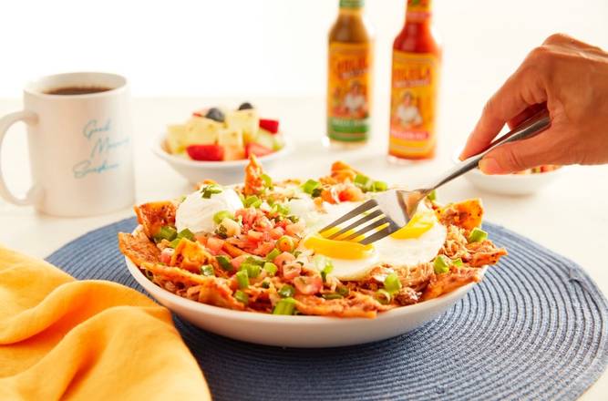 Order Chilaquiles food online from Over Easy store, Phoenix on bringmethat.com