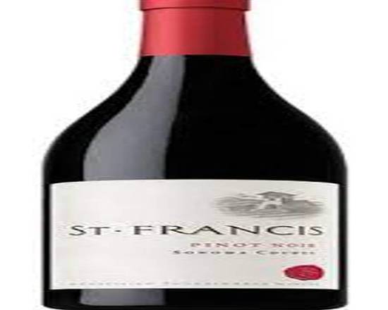 Order ST. FRANCIS PINOT NOIR SONOMA COUNTY 750ML food online from Starway Liquor store, Bell Gardens on bringmethat.com