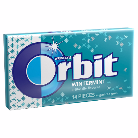 Order Orbit Wintermint Gum 1 Count food online from 7-Eleven store, Las Vegas on bringmethat.com