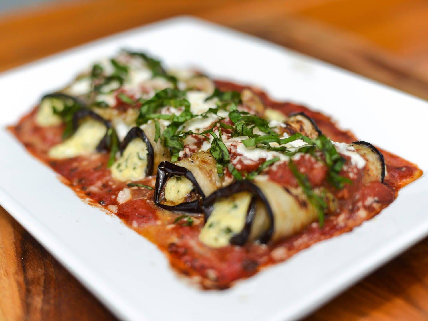 Order Eggplant Rollatini - Appetizer food online from Deanna Pizza store, New Rochelle on bringmethat.com