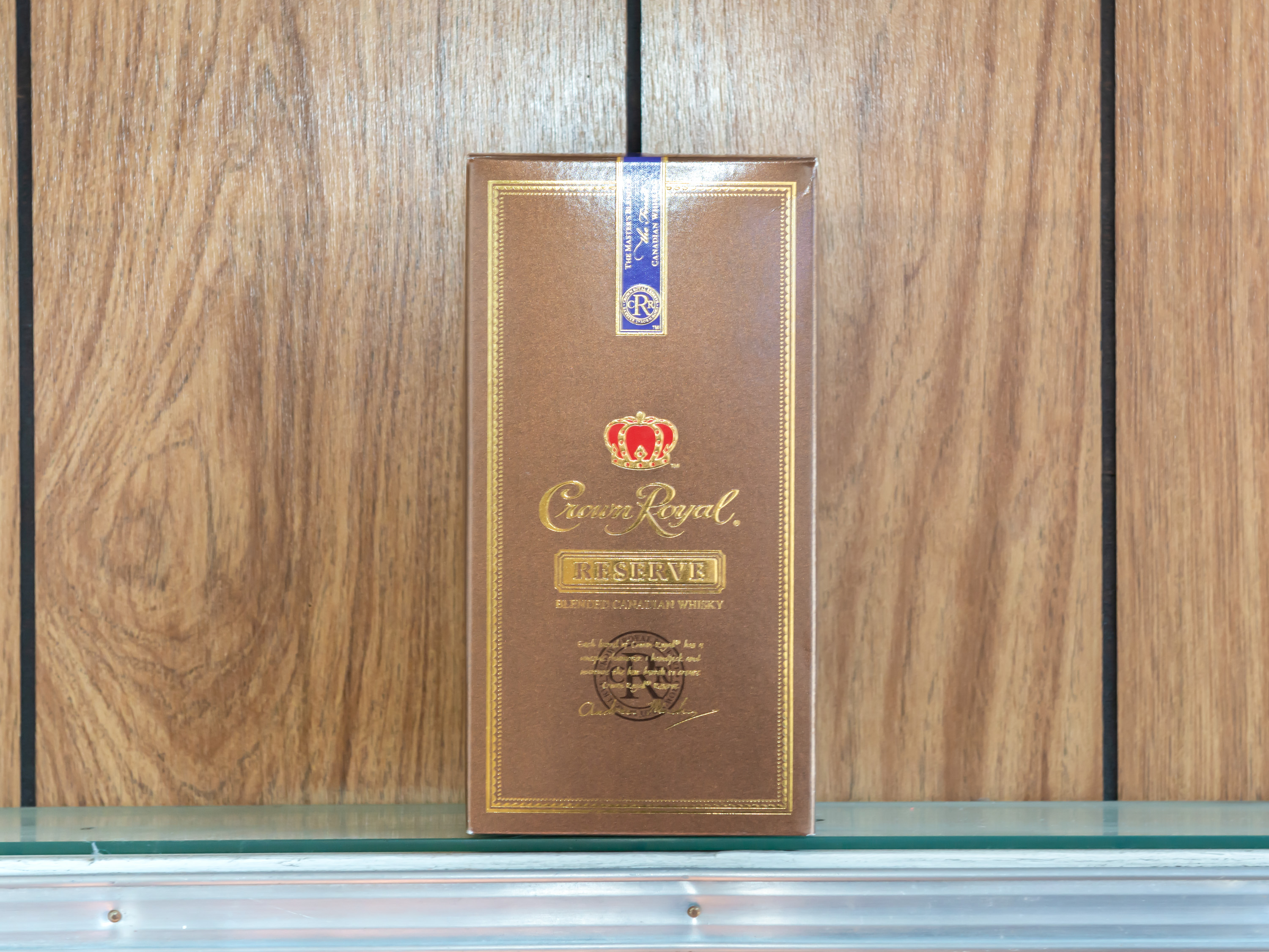 Order Crown Royal Reserve , 750mL Whiskey food online from Sandpiper Liquors store, Summerland on bringmethat.com