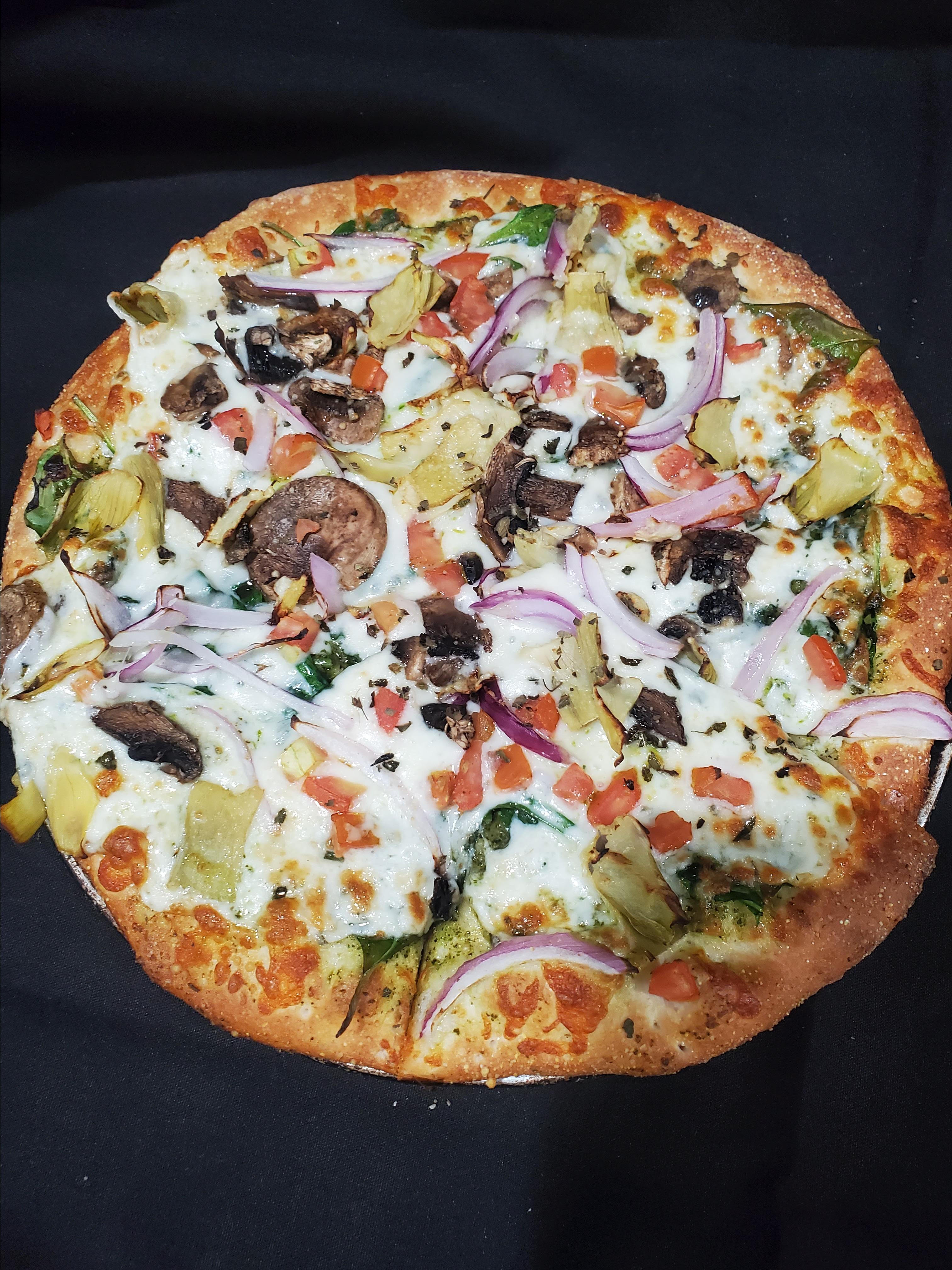 Order Green Goddess Pizza food online from K Odonnell store, Scottsdale on bringmethat.com