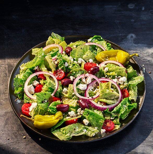 Order Greek Salad food online from Panera store, Dalton on bringmethat.com