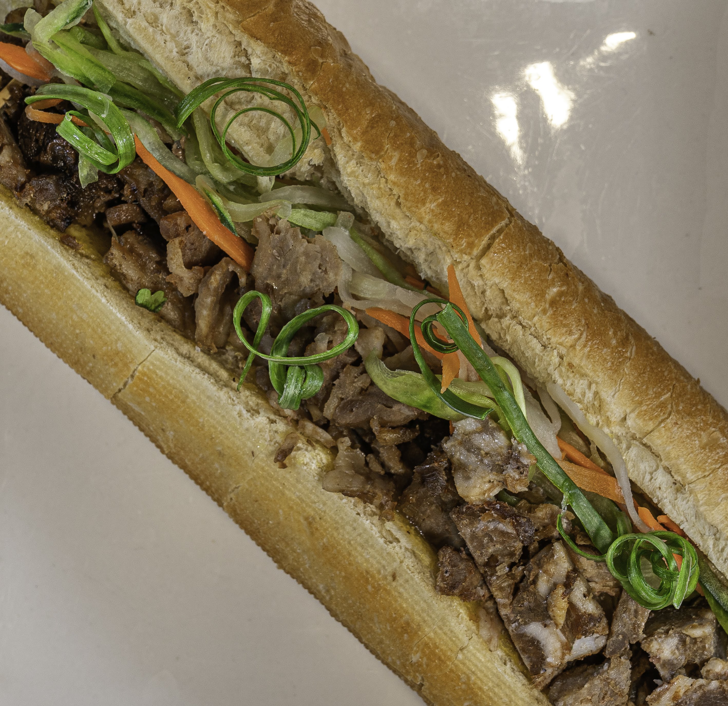 Order Pork Banh Mi food online from Bamboo House Express store, Temecula on bringmethat.com