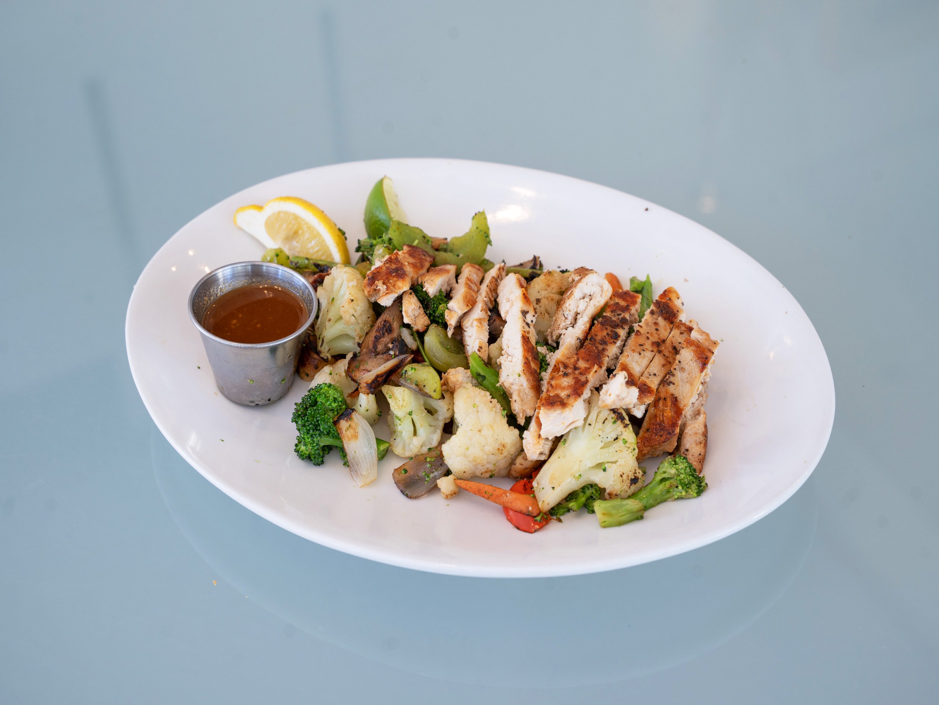 Order Grilled Vegetables Plate food online from AZ88 The Bar store, Scottsdale on bringmethat.com