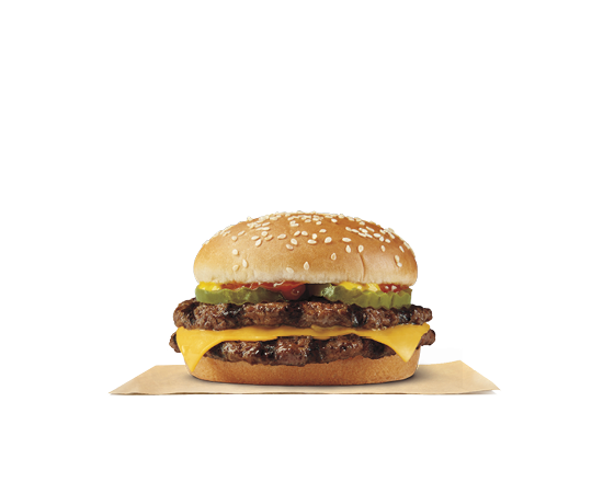 Order Double Cheeseburger food online from Burger King store, Kalispell on bringmethat.com