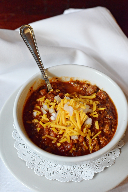Order Homemade Turkey Chili food online from Factors Famous Deli store, Los Angeles on bringmethat.com
