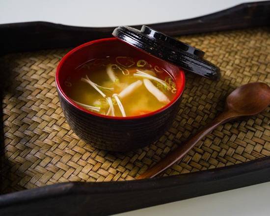 Order Miso Soup food online from Fushimi Japanese Cuisine store, Brooklyn on bringmethat.com