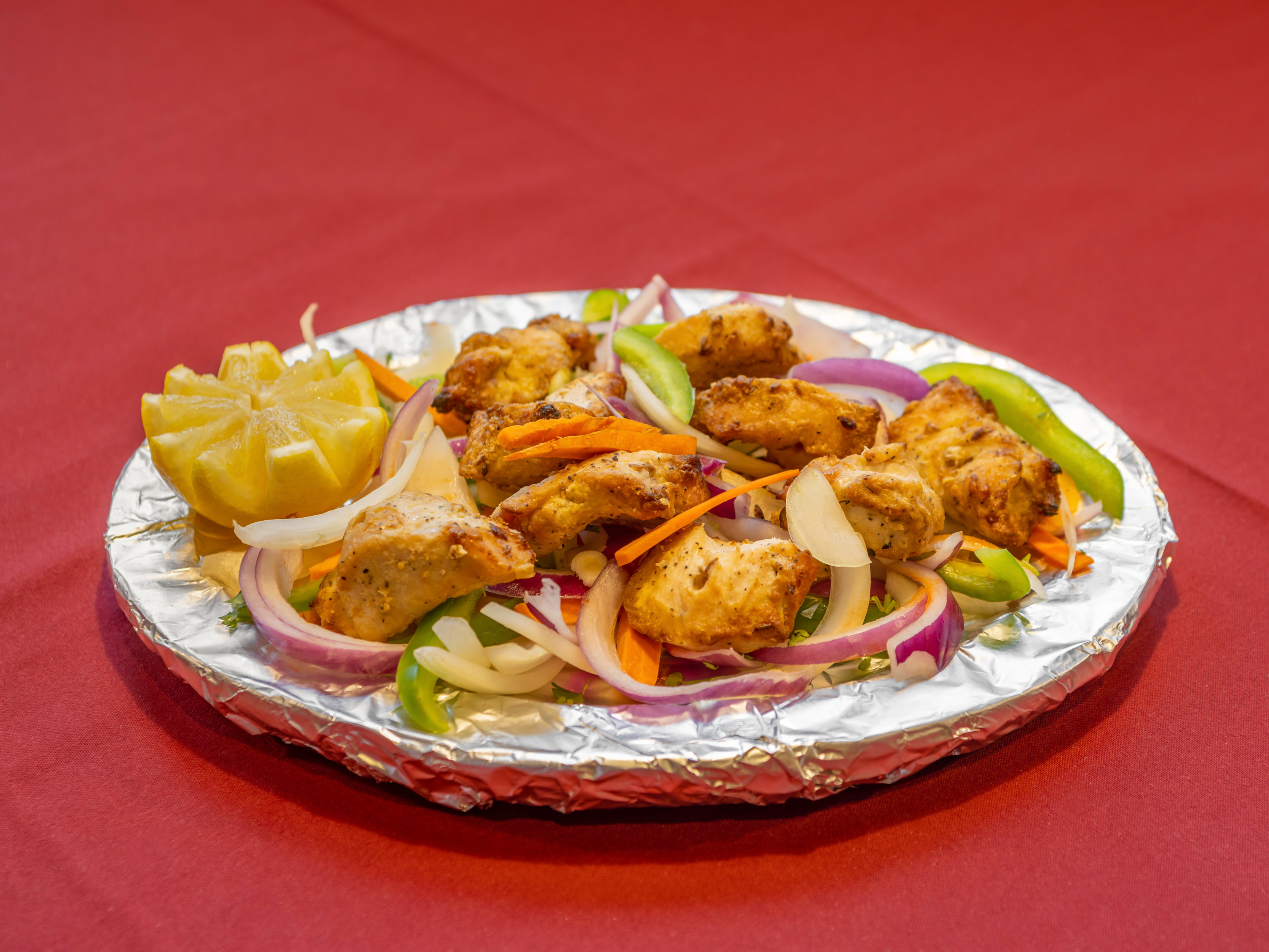 Order Reshmi Chicken kebab food online from Haveli Indian Restaurant store, Saint Louis on bringmethat.com