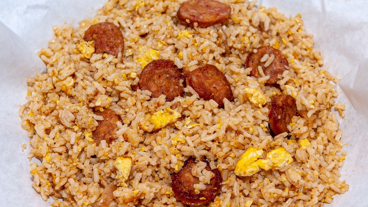 Order Fried Rice (1-Protein) food online from 7 Spice Cajun Seafood store, Houston on bringmethat.com