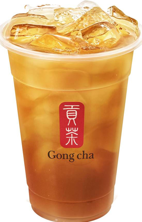 Order Peach Oolong Tea (水蜜桃烏龍茶) food online from Gong Cha & Fuji Teriyaki store, Silver Spring on bringmethat.com