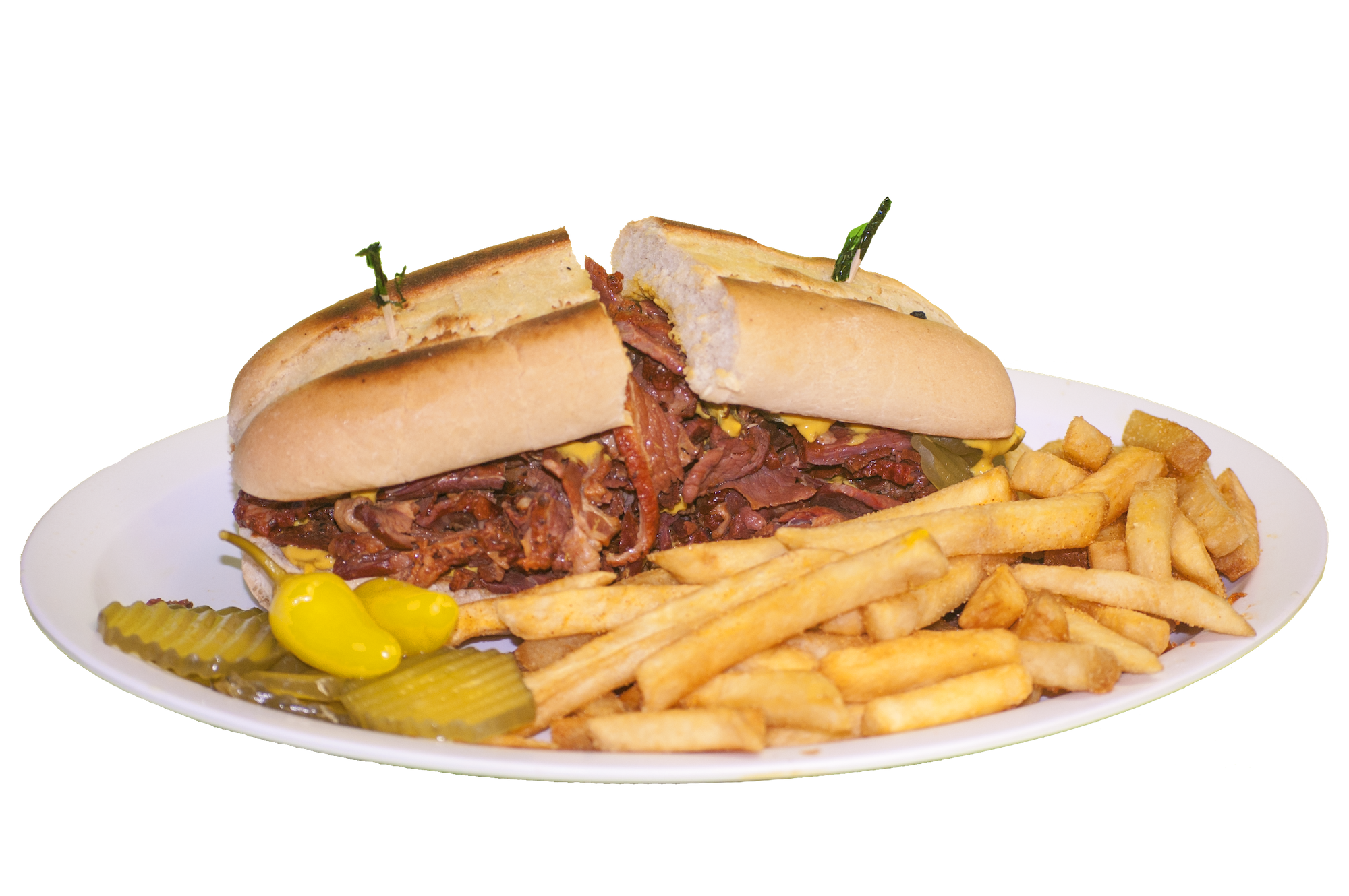 Order Pastrami Sandwich food online from Savory Burger store, Long Beach on bringmethat.com