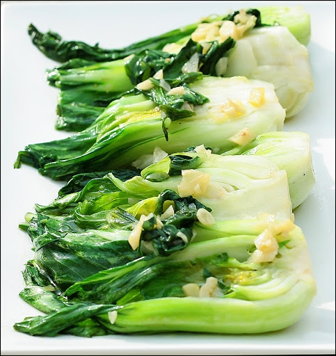 Order Sauteed Bok Choy (v, gf) food online from Shang Noodle store, Chicago on bringmethat.com