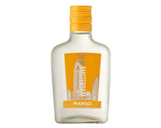 Order New Amsterdam Mango, 200mL vodka (35.0% ABV) food online from Tenderloin Liquor store, San Francisco on bringmethat.com
