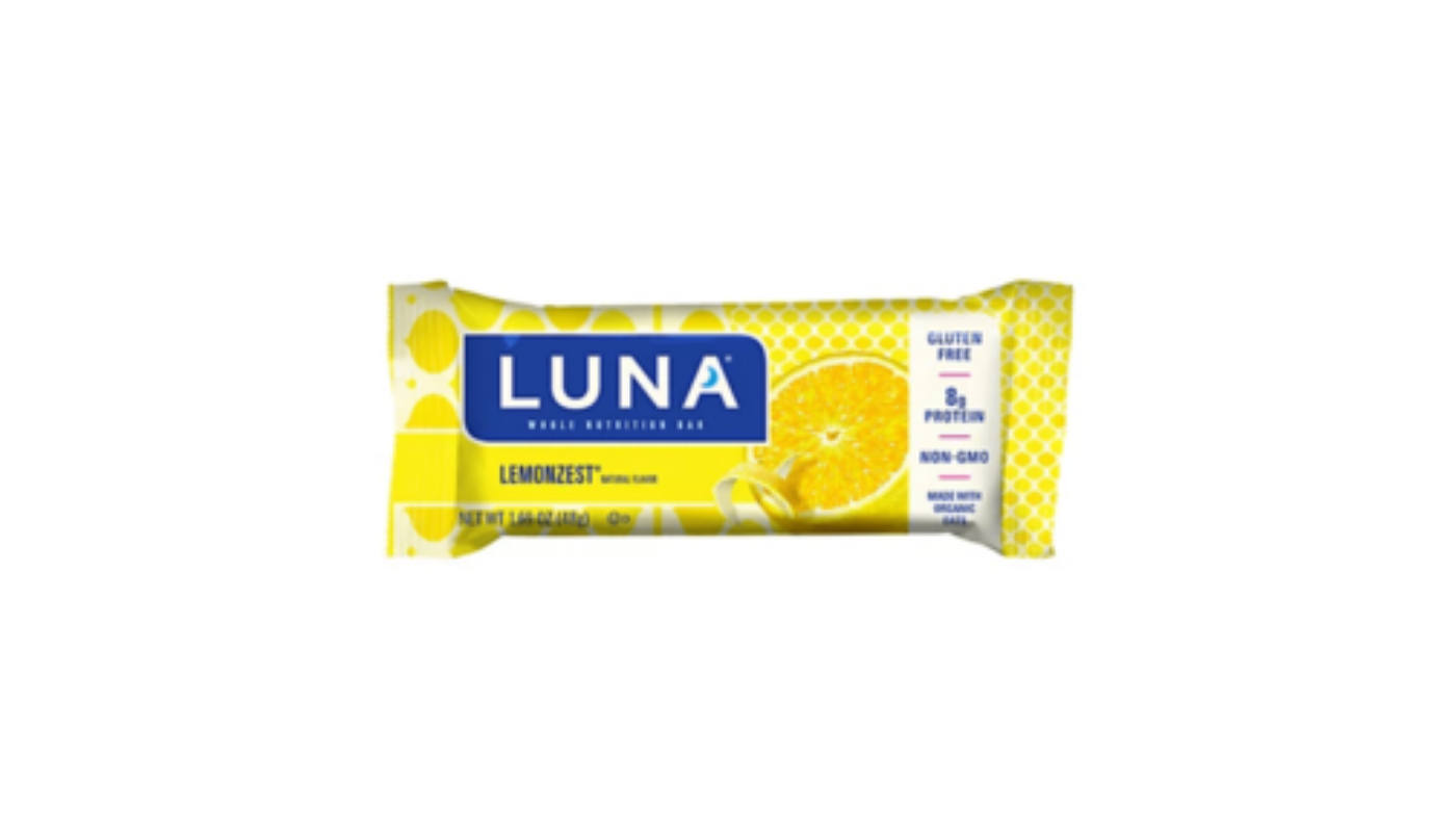 Order Luna Bar Lemon Zest 1.69 oz. Energy food online from Luv Mart store, Santa Cruz on bringmethat.com