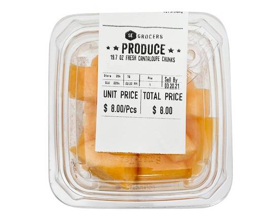 Order Cantaloupe Chunks (1 package) food online from Winn-Dixie store, Pinson on bringmethat.com