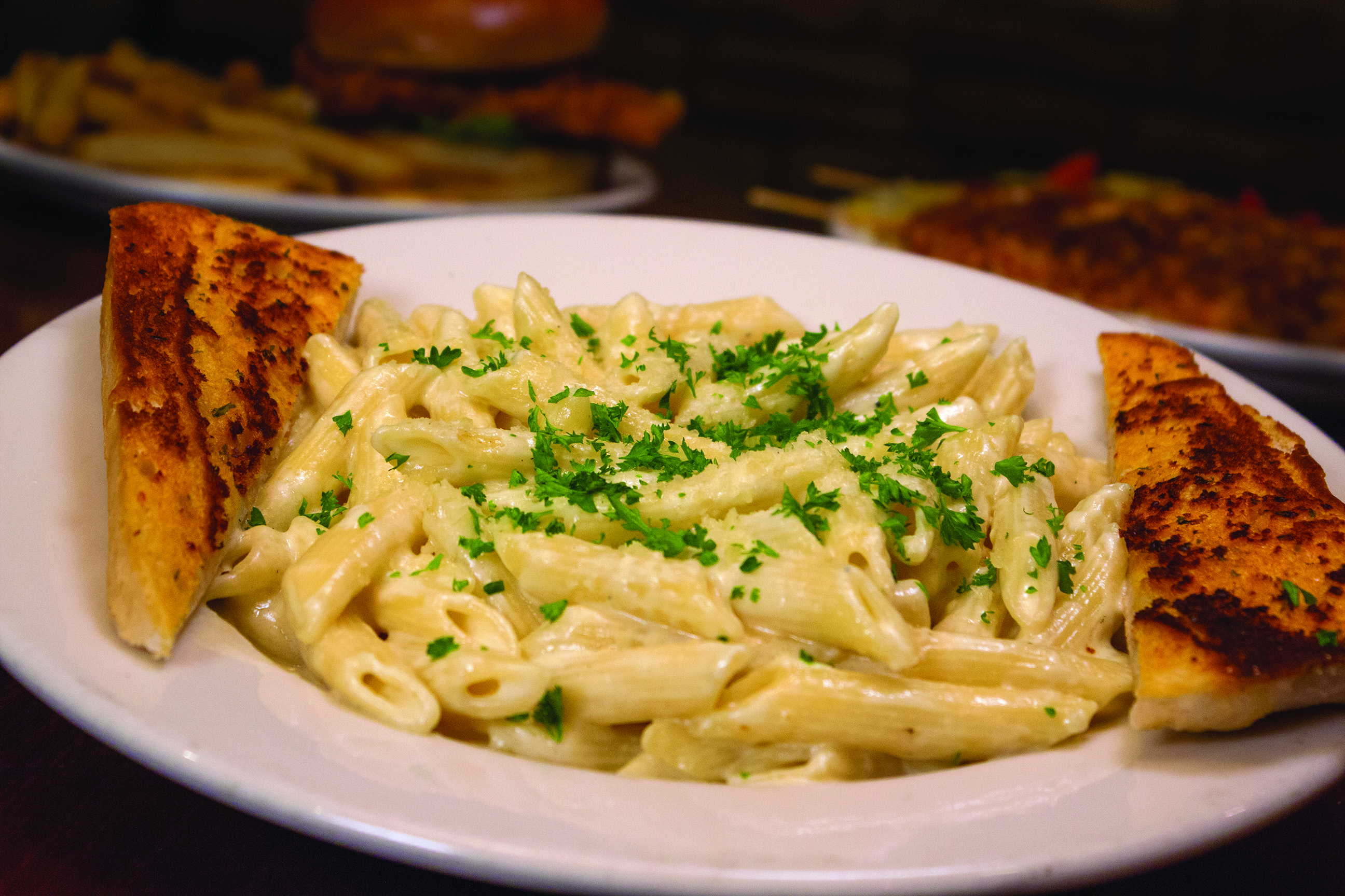 Order Pasta Alfredo food online from Texas Corral store, Merrillville on bringmethat.com