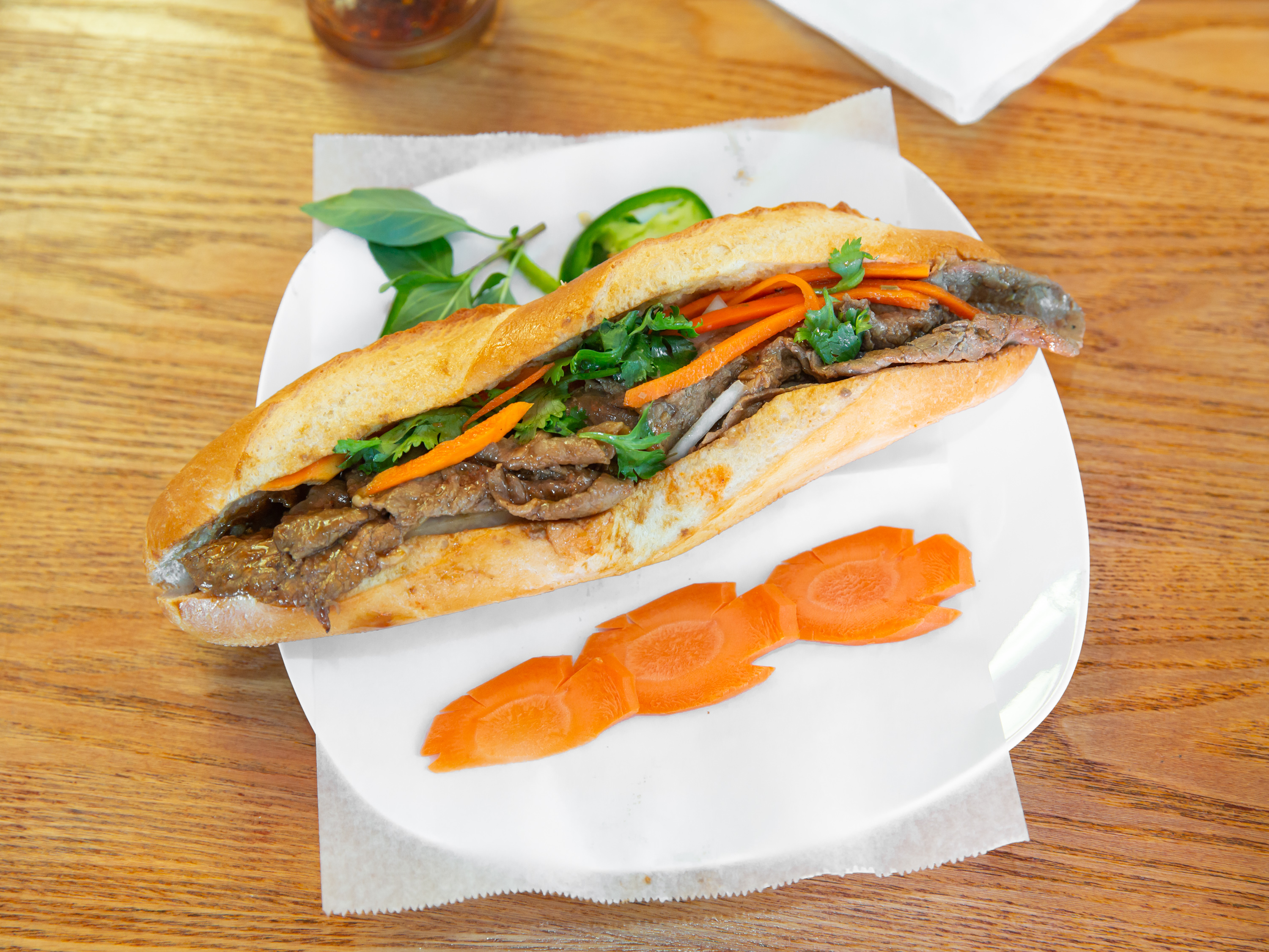 Order Signature Beef Sandwich food online from Pho 99 Plus store, Los Alamitos on bringmethat.com