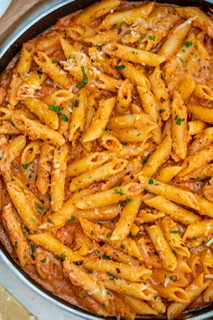 Order Penne with Vodka Sauce food online from New York Pizza & Family Restaurant store, Tannersville on bringmethat.com