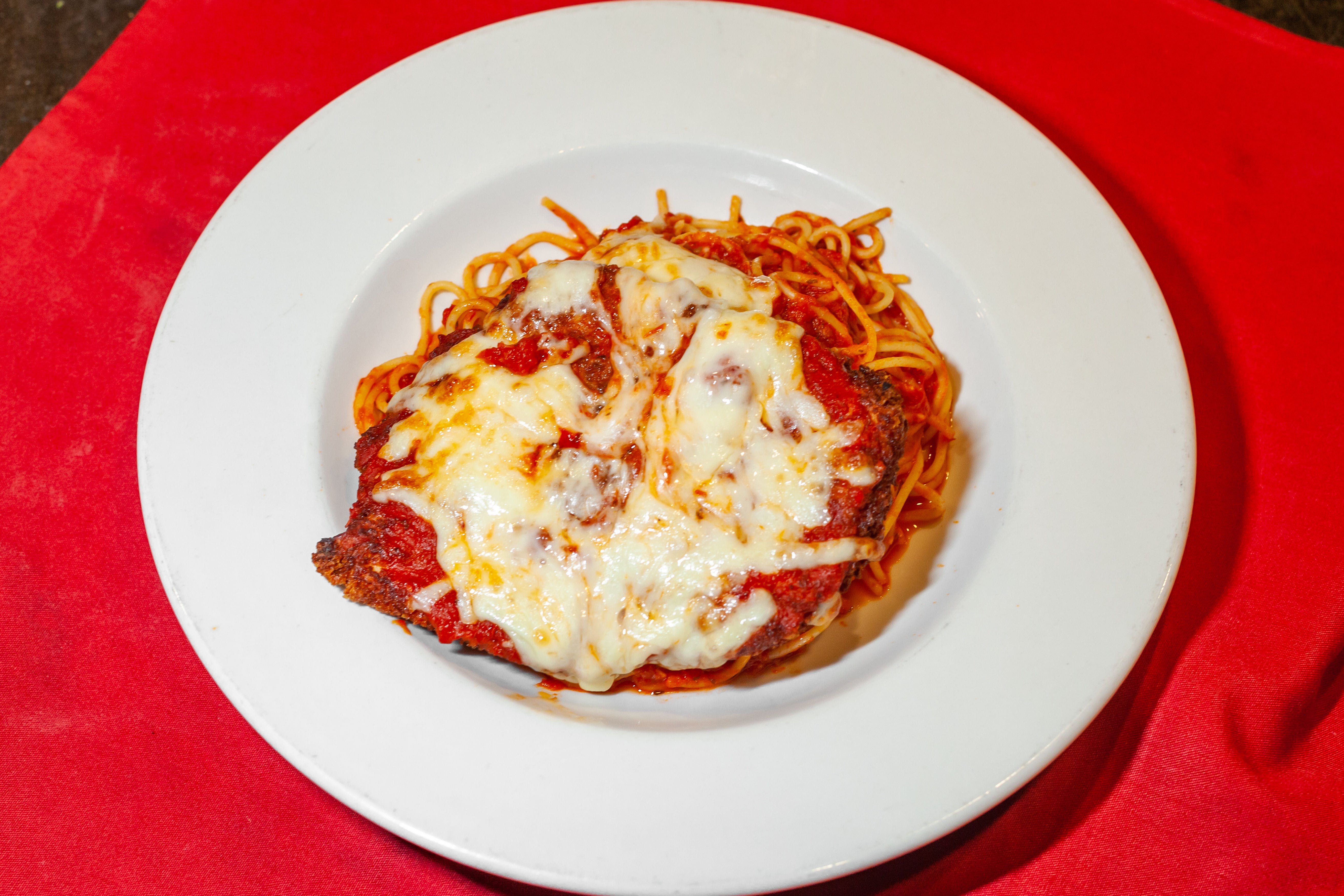 Order Chicken Parmesan - Entree food online from Brother Bistro store, Ocean City on bringmethat.com