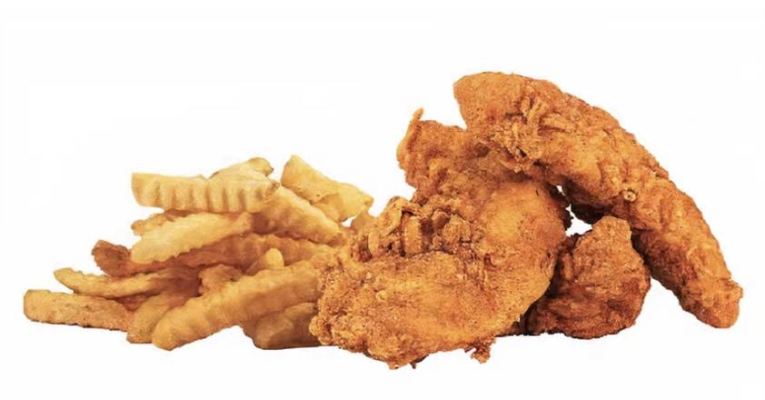 Order BOX 10 //  Famous Chicken fingers  COMBO food online from Savvy Slider's store, Westland on bringmethat.com
