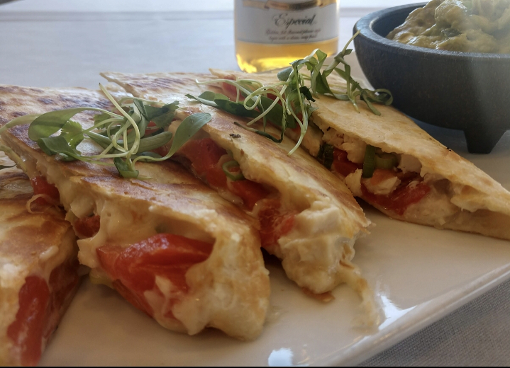 Order Roasted Red Pepper Quesadilla food online from Brass Buckle store, Conyngham on bringmethat.com