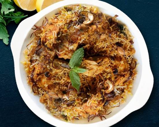 Order Hyderabadi Chicken Biryani  (HCB) food online from Punjabi Cafe Express store, San Jose on bringmethat.com