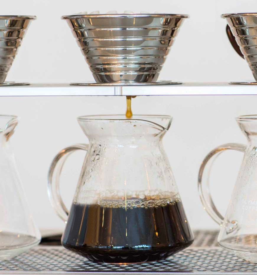 Order Pour Over Coffee food online from Coffee And Water Lab store, San Jose on bringmethat.com