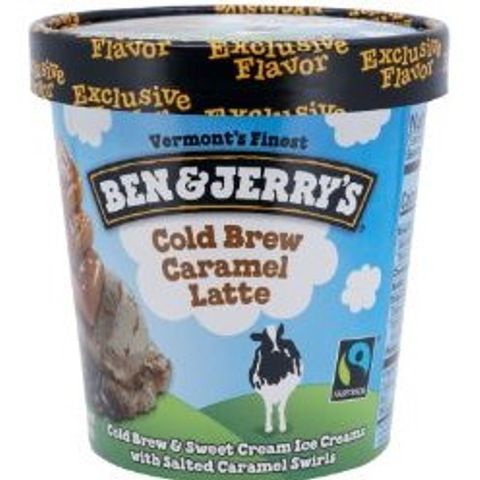 Order Ben & Jerry Cold Brew Caramel Latte - Exclusive food online from 7-Eleven store, Farmers Branch on bringmethat.com