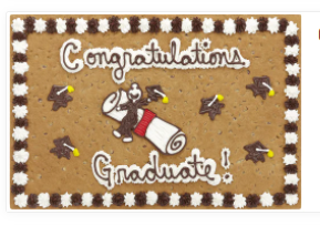 Order Graduate and Diploma - S3010 food online from Cookie Co store, Longview on bringmethat.com