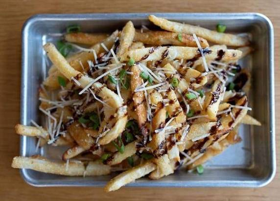 Order Garlic Parm Fries food online from The Beer Market store, Rochester on bringmethat.com