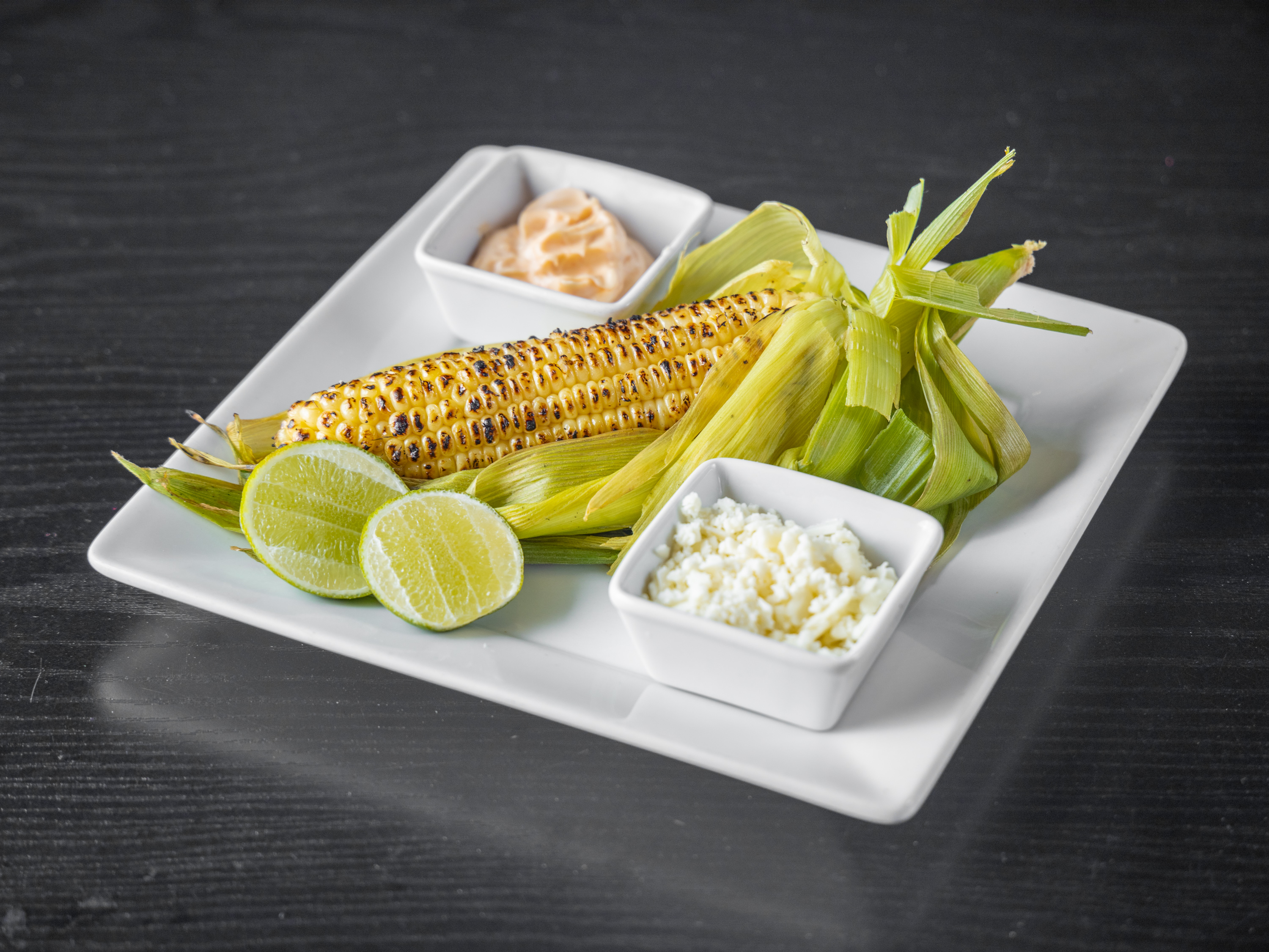 Order Grilled Corn on the Cob food online from Tulum Kitchen store, Los Angeles on bringmethat.com