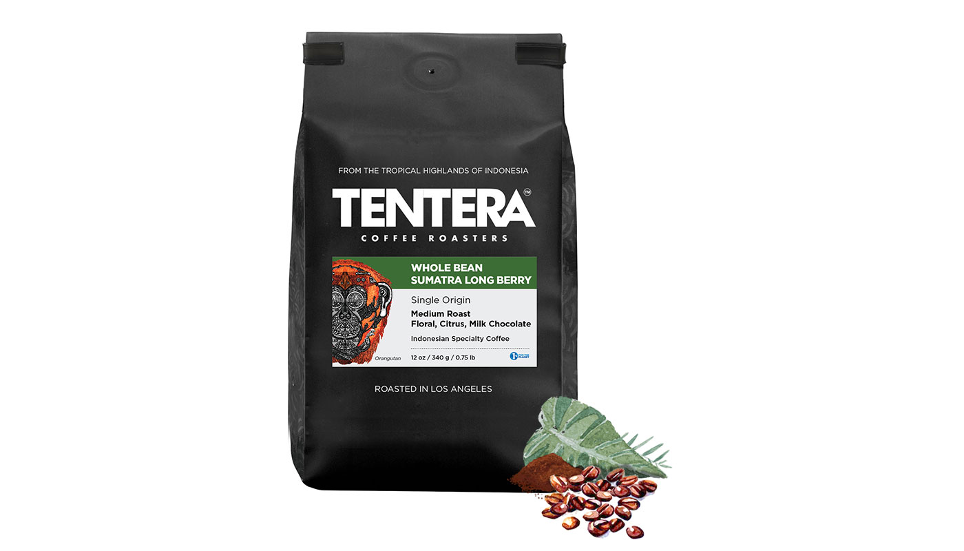 Order Sumatra Longberry Indonesian 1 pound (Milk Chocolate) food online from Tentera Coffee Roasters store, Los Angeles on bringmethat.com