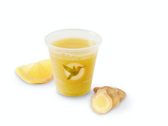 Order Lemon Ginger Shot food online from Robeks Fresh Juices & Smoothies store, Thousand Oaks on bringmethat.com