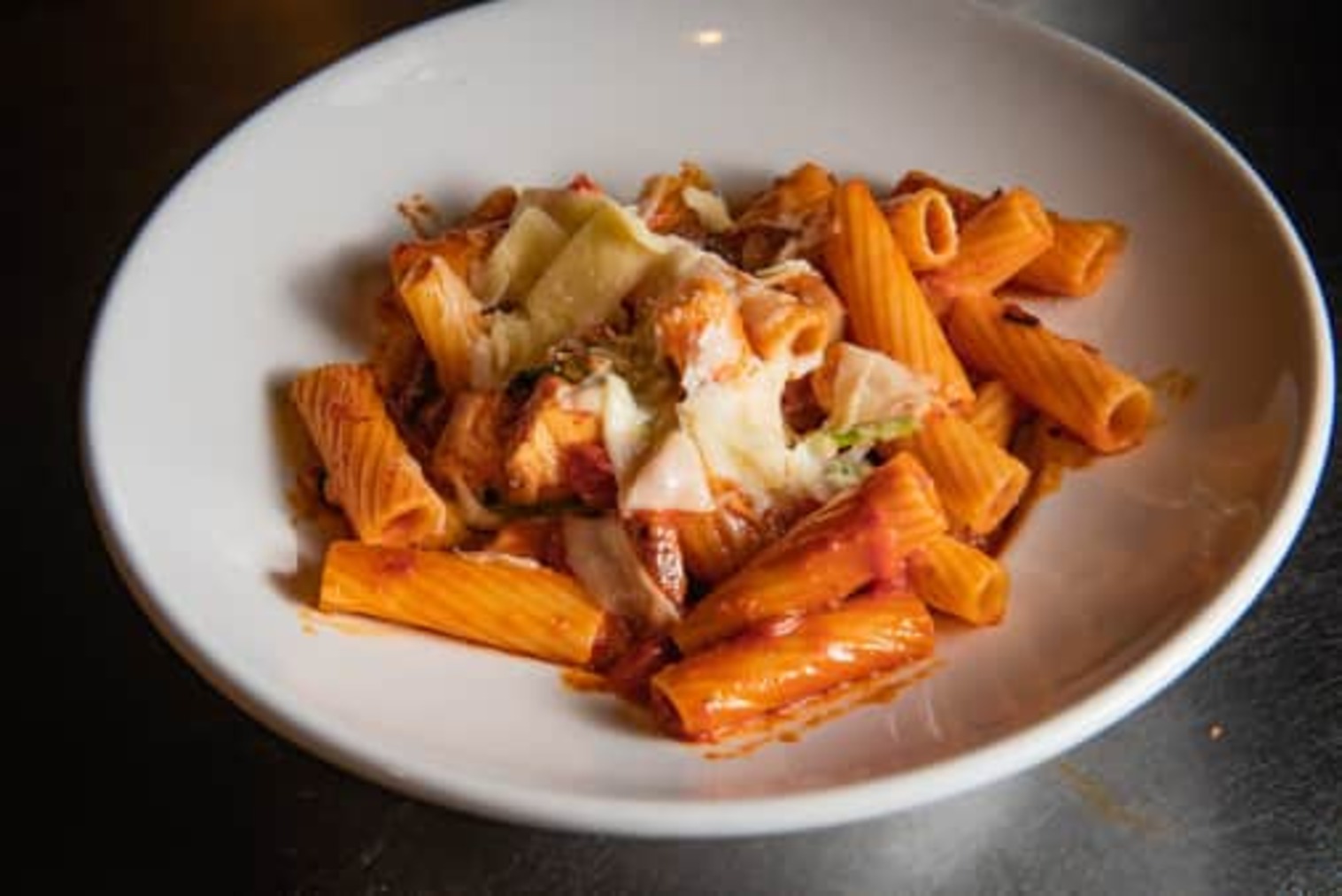 Order Chicken & Sausage Rigatoni food online from Market Grille store, Manchester on bringmethat.com