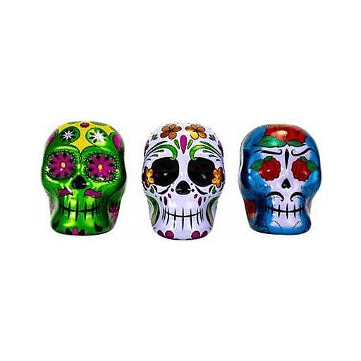 Order Day Of The Dead Candy Tin  (EACH) 144200 food online from BevMo! store, Greenbrae on bringmethat.com