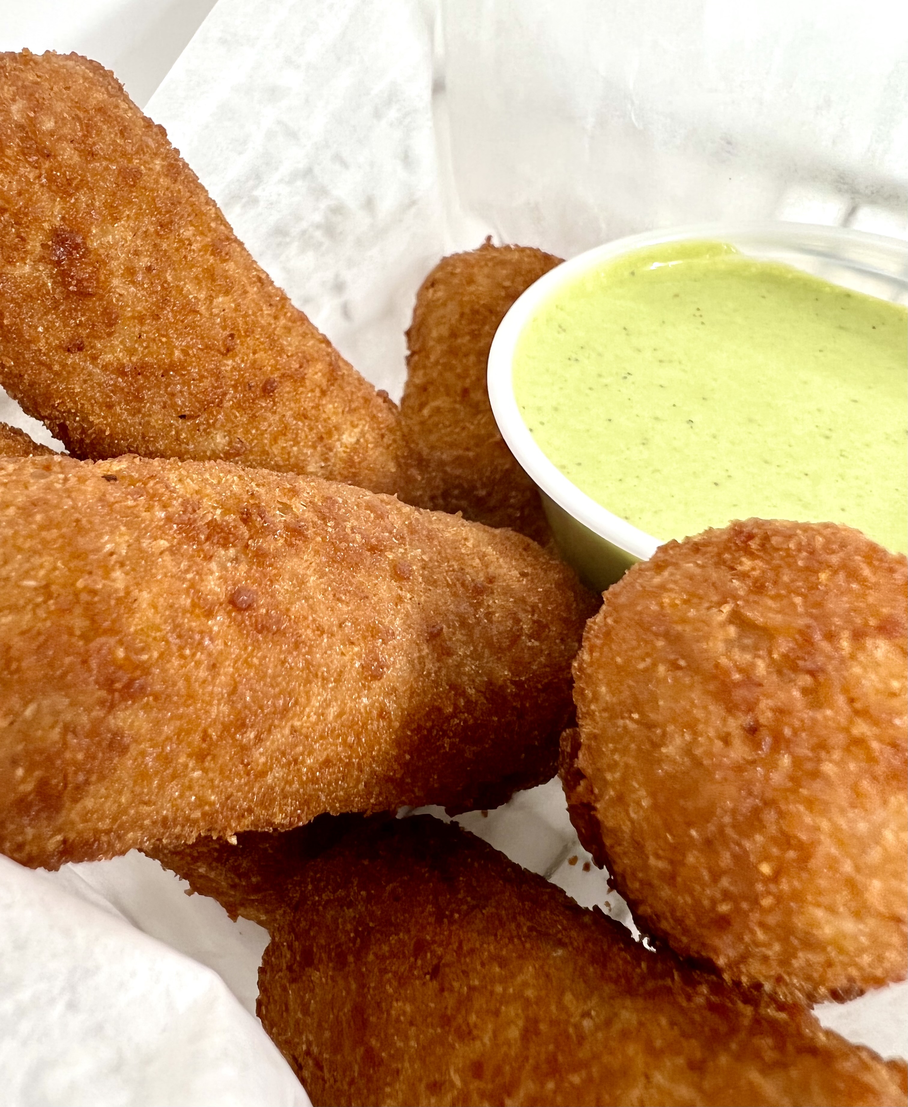 Order Ham Croquettes food online from Mambo Empanadas store, Rutherford on bringmethat.com