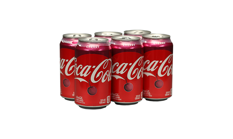 Order 6pk Cherry Coke food online from Anthonys Pizza & Pasta store, Highlands Ranch on bringmethat.com