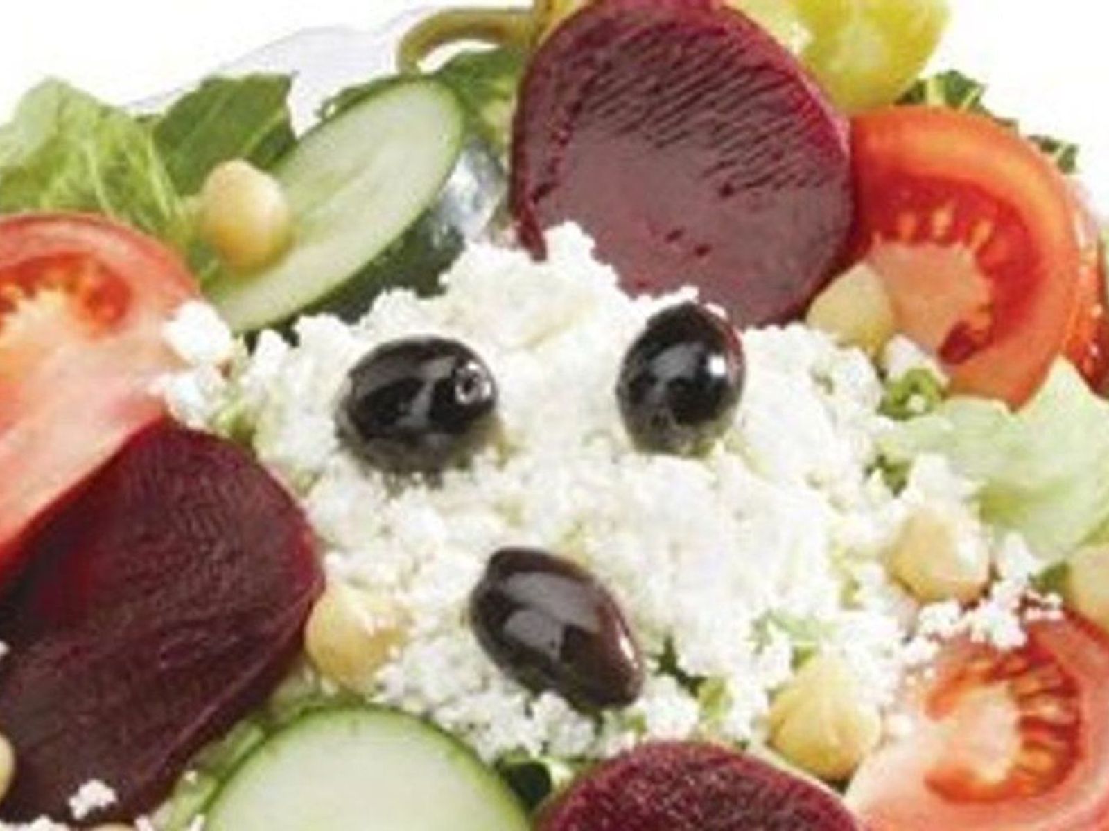 Order Leo's Famous Greek Salad (Small) food online from Leo Coney Island store, Roseville on bringmethat.com