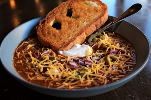 Order GDT Jorge's Famous Chili food online from Green Door Tavern store, Chicago on bringmethat.com