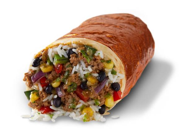 Order IMPOSSIBLE™ Fajita Burrito food online from Qdoba Mexican Eats store, Whitehall on bringmethat.com