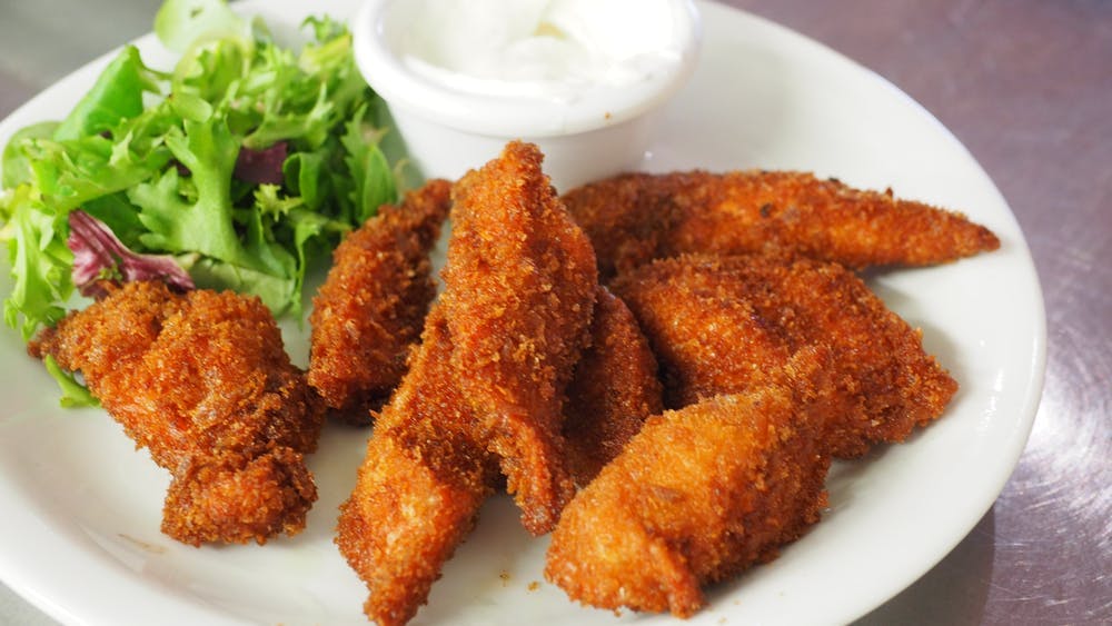 Order Chicken Tenders - 5 Pieces food online from Andy Cafe store, Astoria on bringmethat.com
