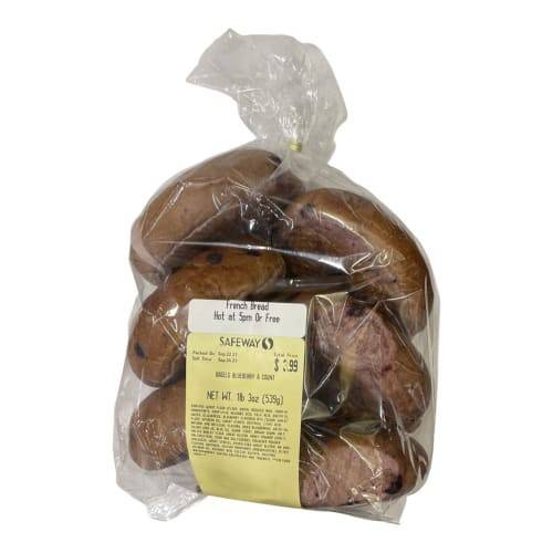 Order Bagels Blueberry (6 ct) food online from Safeway store, Rehoboth Beach on bringmethat.com