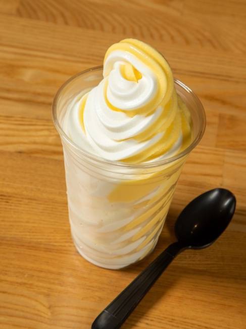 Order Pineapple/ Vanilla Twist Dole Whip 16 ounce Large Size food online from Burgerim store, Riverside on bringmethat.com