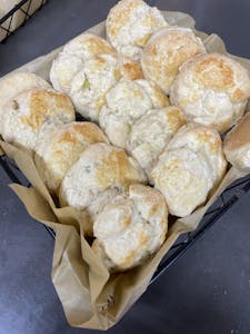 Order Herb Cheddar Biscuits food online from Foster Market store, Durham on bringmethat.com