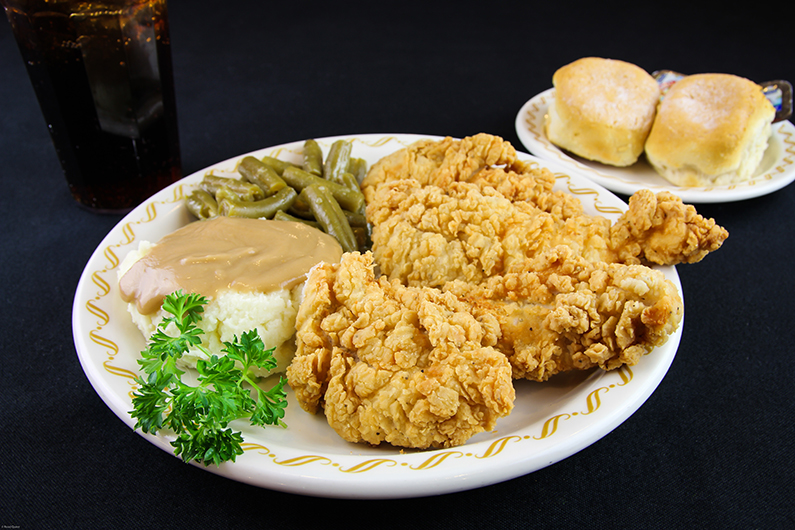 Order Crispy Chicken Tenders Platter food online from Tee Jaye Country Place store, Zanesville on bringmethat.com