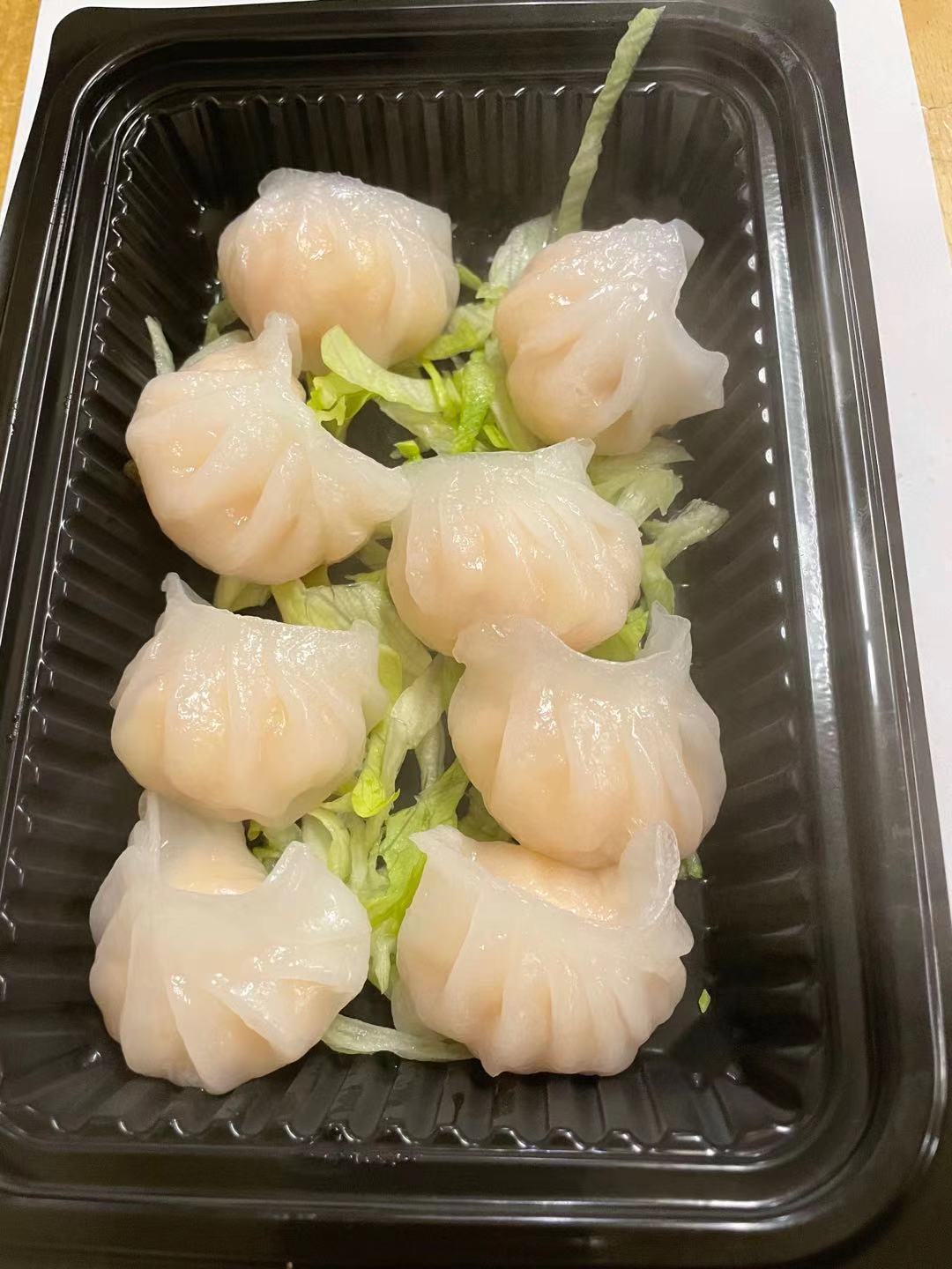 Order 5. Shrimp Dumplings food online from King Kong Chinese Restaurant store, Oakland on bringmethat.com