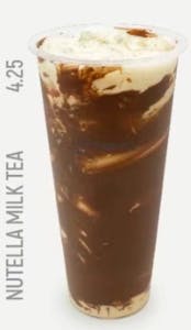 Order Nutella Milk Tea food online from Pink Pig Boba & Pizza store, Anaheim on bringmethat.com
